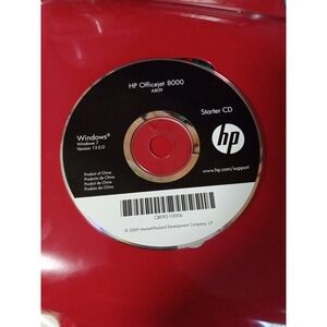 HP Officejet 8000 Starter CD 2009‎ Window 7 Version 13.0